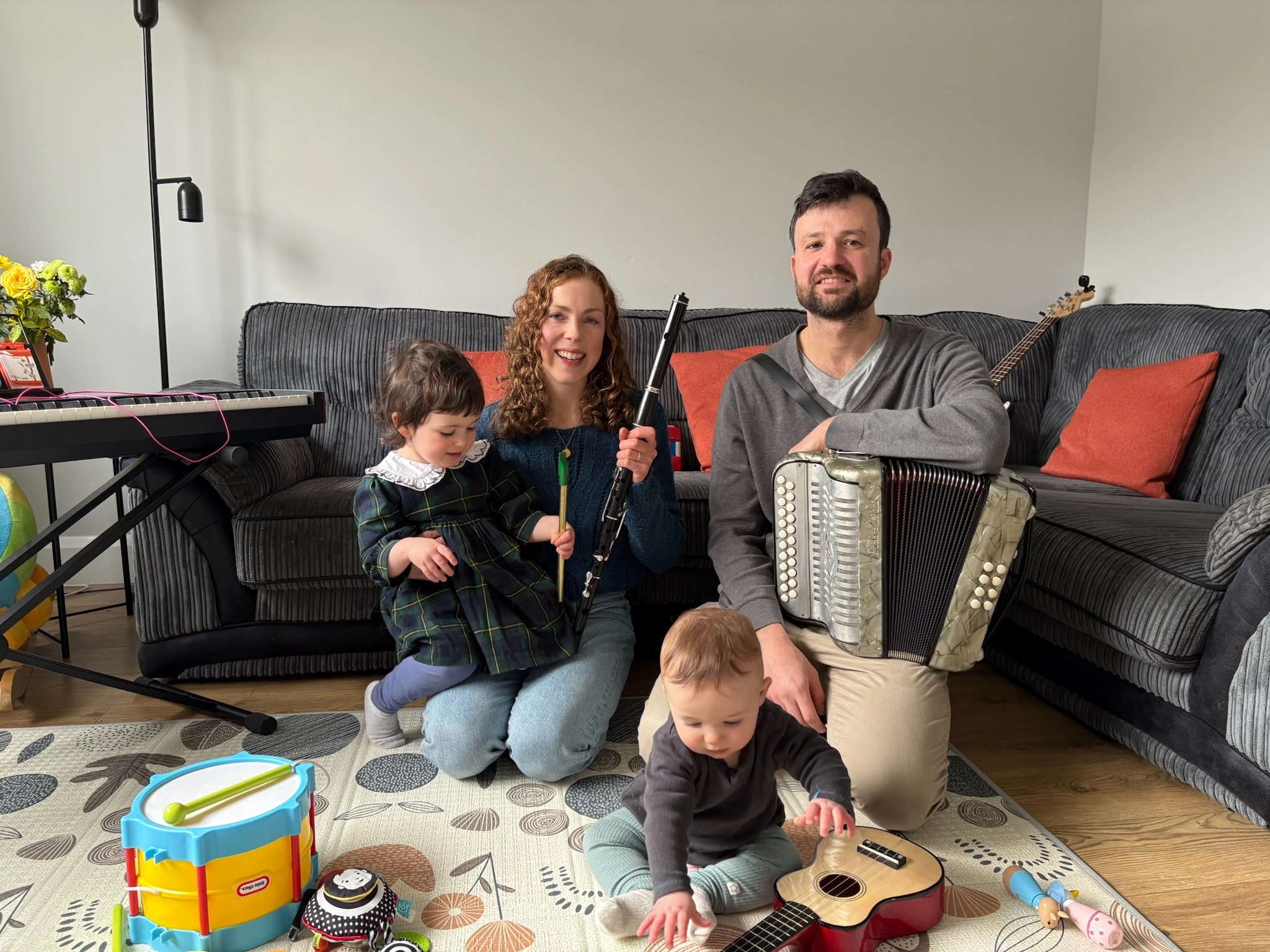 Dan & Christina and kids